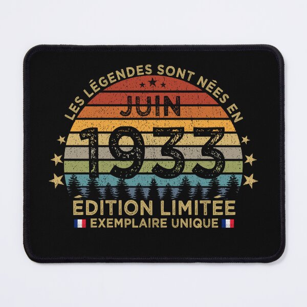 Item preview, Anniversaire 90 Ans Les Legendes Sont Nees en Juin 1933 designed and sold by cssdru.