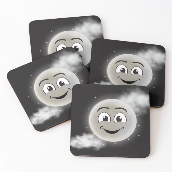 Item preview, Moon smiling face designed and sold by motivationhood.