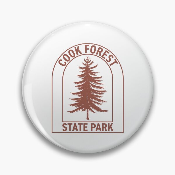 Item preview, Cook Forest State Park Pennsylvania Vintage Tree designed and sold by HalpinDesign.