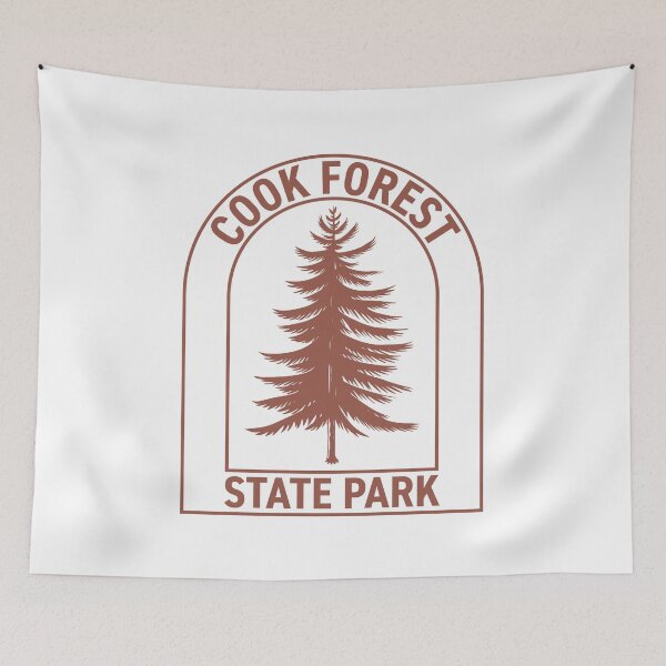 Item preview, Cook Forest State Park Pennsylvania Vintage Tree designed and sold by HalpinDesign.