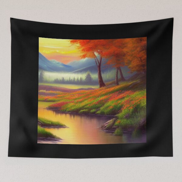 Item preview, Mountain Lake Forest 15A - Throw Pillows and Prints.  designed and sold by ScatterHub.