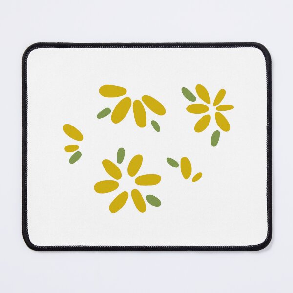 Item preview, gold flower design designed and sold by flowerheadria.