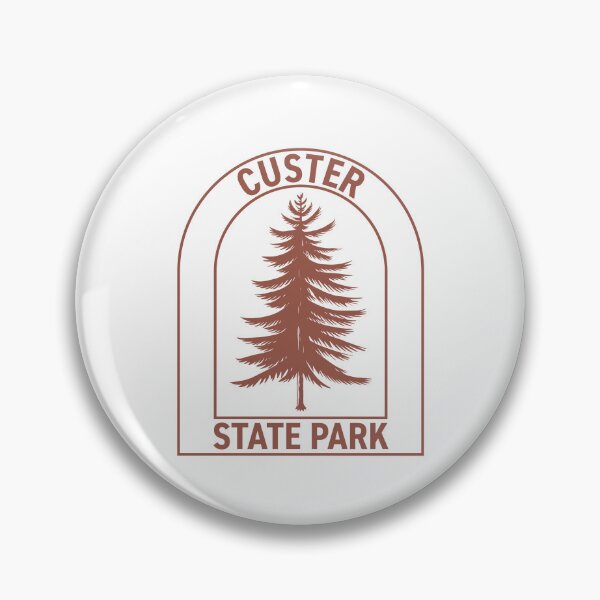 Item preview, Custer State Park South Dakota Vintage Tree designed and sold by HalpinDesign.