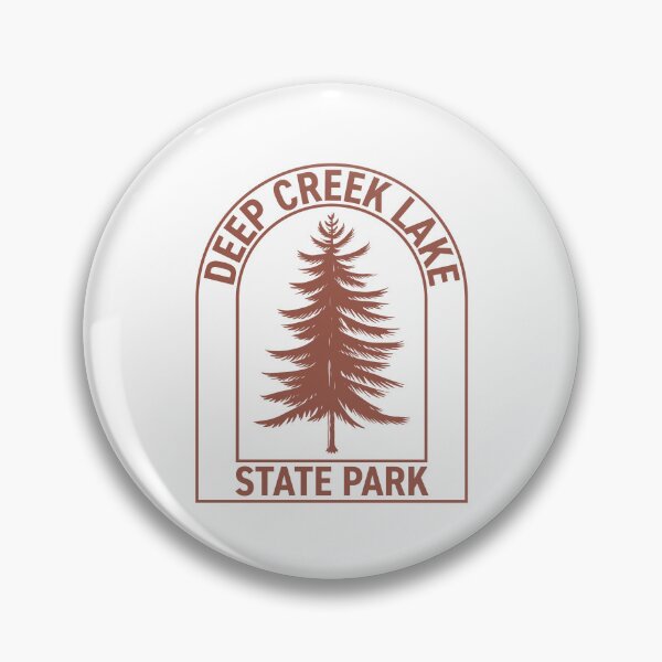 Item preview, Deep Creek Lake State Park Maryland Vintage Tree designed and sold by HalpinDesign.