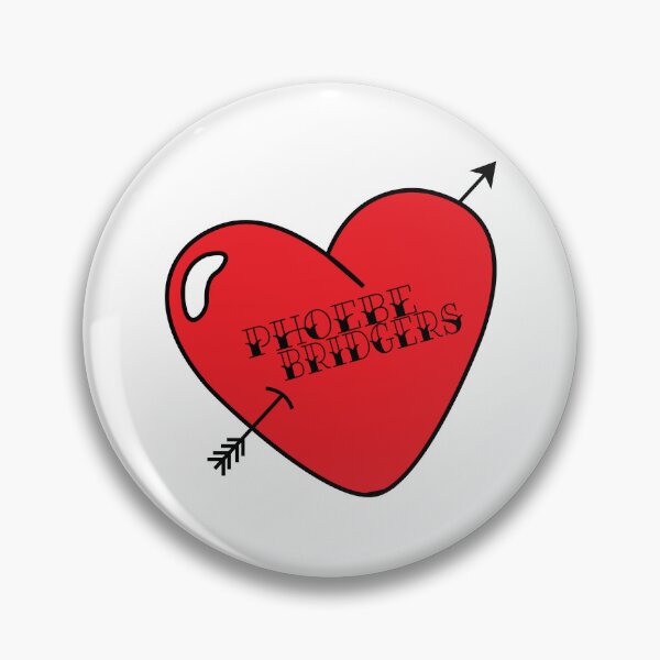 Item preview, Phoebe Bridgers Tattoo Heart designed and sold by La Lune Design Co..