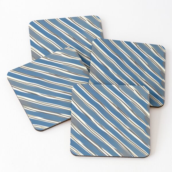 Item preview, Blue Stripes Pattern: A Simple and Elegant Vintage Touch designed and sold by brandway.