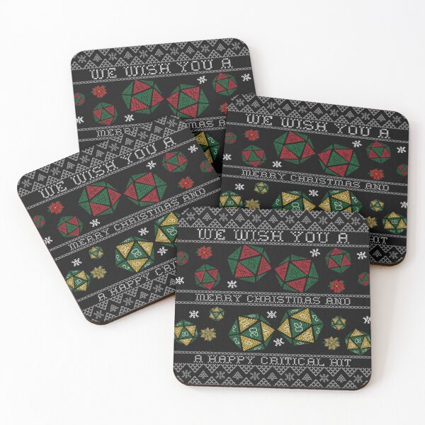Item preview, Ugly Christmas Critical Hit designed and sold by Box26 Designs.