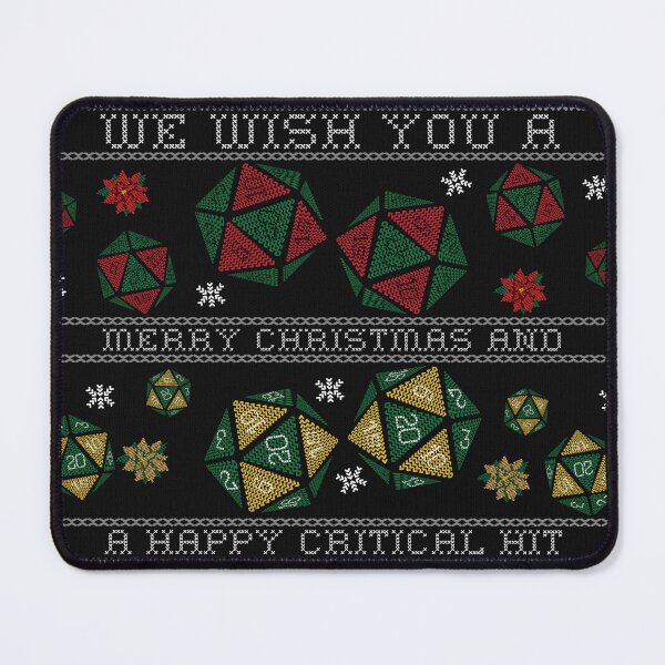 Item preview, Ugly Christmas Critical Hit designed and sold by Box26 Designs.