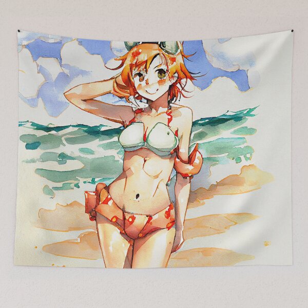 Artikelvorschau, Anime-Bikini-Mädchen #45 entworfen und verkauft von Eynoxart.