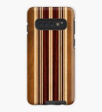 Funda/vinilo para Samsung Galaxy Tabla de surf hawaiana Nalu Lua Faux Koa Wood