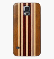 Nalu Lua Faux Koa Wood Hawaiian Surfboard Case/Skin for Samsung Galaxy
