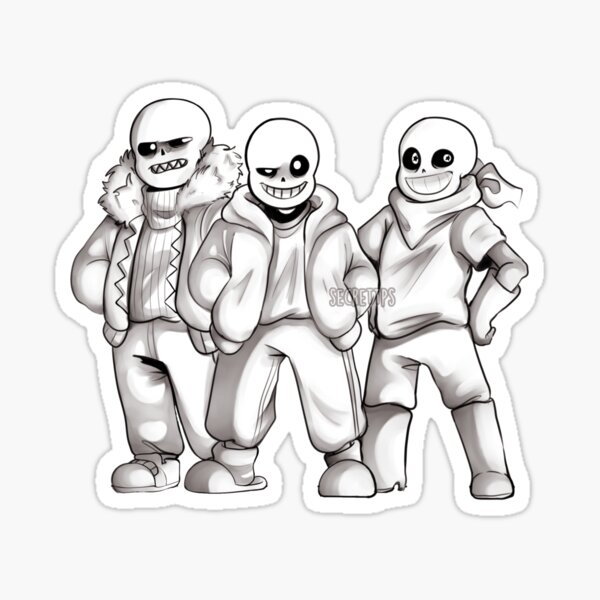 Epic Sans Bruh Sticker for Sale by Robyn Ink