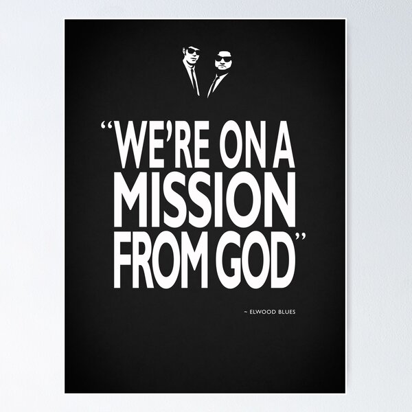 Item preview, A Mission From God designed and sold by rogue-design.