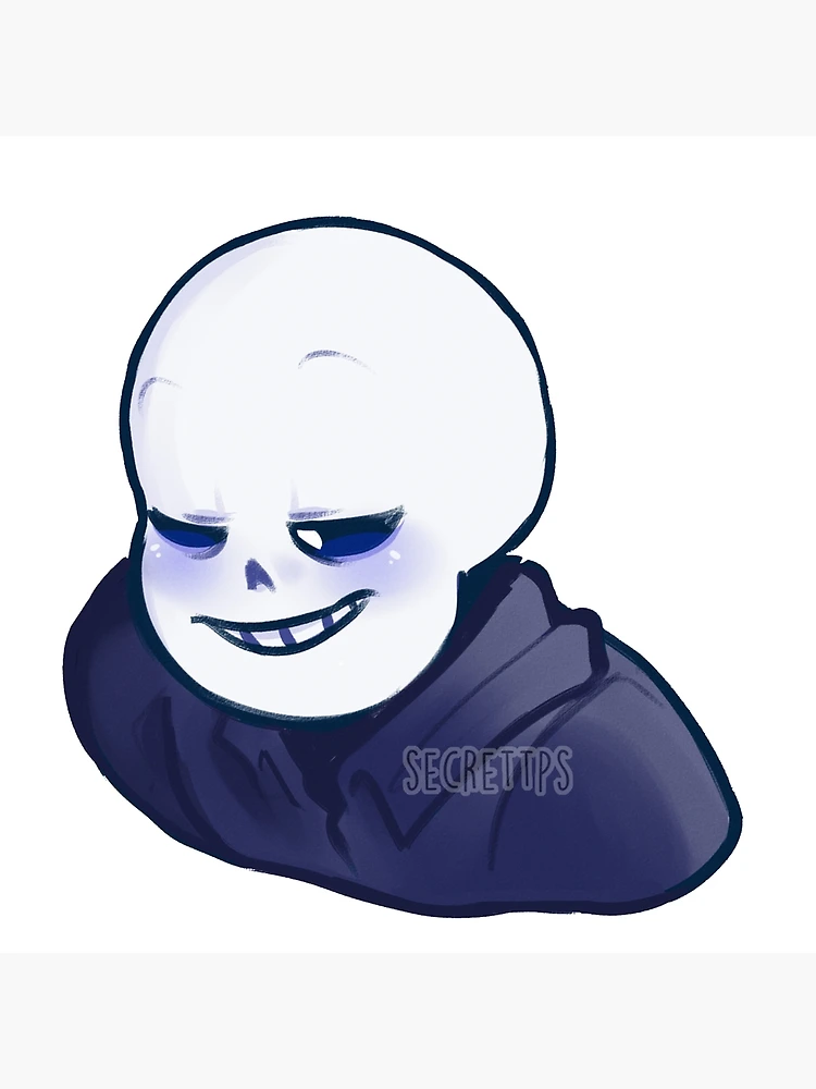 sans Undertale Art Board Print for Sale by onlydrawning