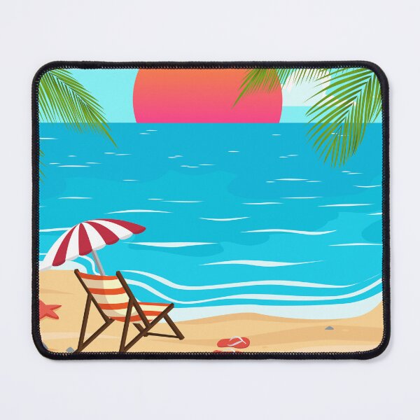 Item preview, Beach Scene Art, More Beach Time Please designed and sold by BeaconMarketing.