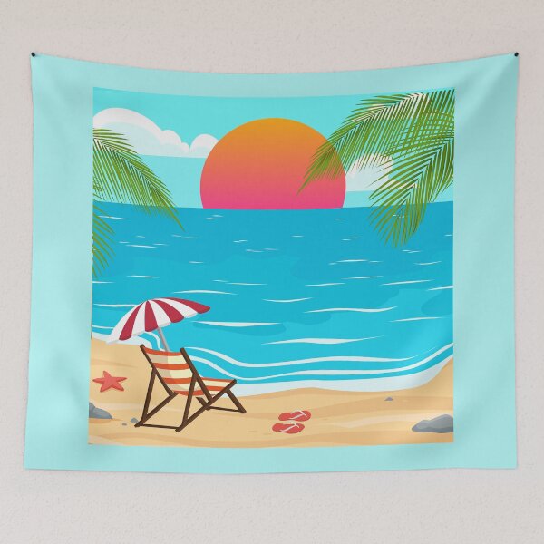 Item preview, Beach Scene Art, More Beach Time Please designed and sold by BeaconMarketing.