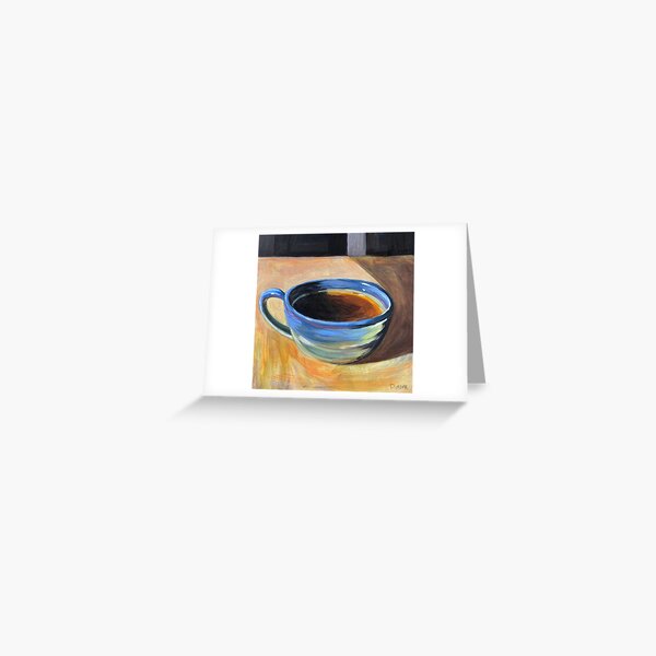 Coffee Cup, 2022 Greeting Card