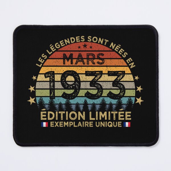 Item preview, Anniversaire 90 Ans Les Legendes Sont Nees en Mars 1933 designed and sold by cssdru.