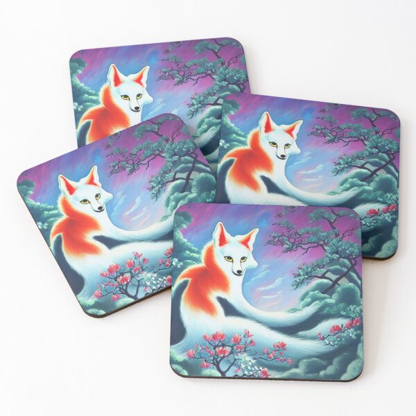 Item preview, White Kitsune mythical designed and sold by cardia1991.