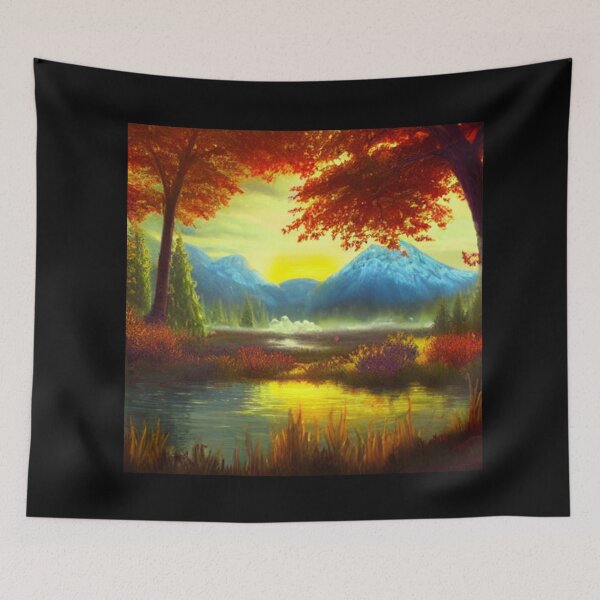 Item preview, Mountain Lake Forest 16 - Throw Pillows and Prints.  designed and sold by ScatterHub.