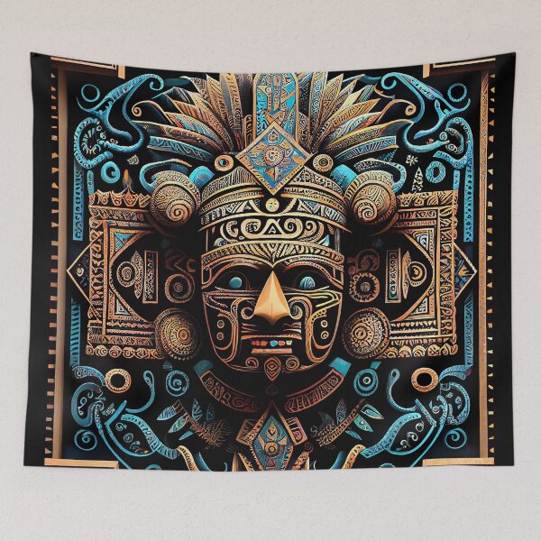 Item preview, Los cuentos de Montezuma Diseño azteca designed and sold by MarkColeImaging.