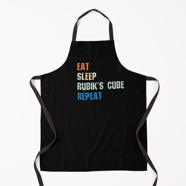 Item preview, Eat Sleep Rubik's Cube Repeat Gift for speedcuber designed and sold by Luxury-Outfits.