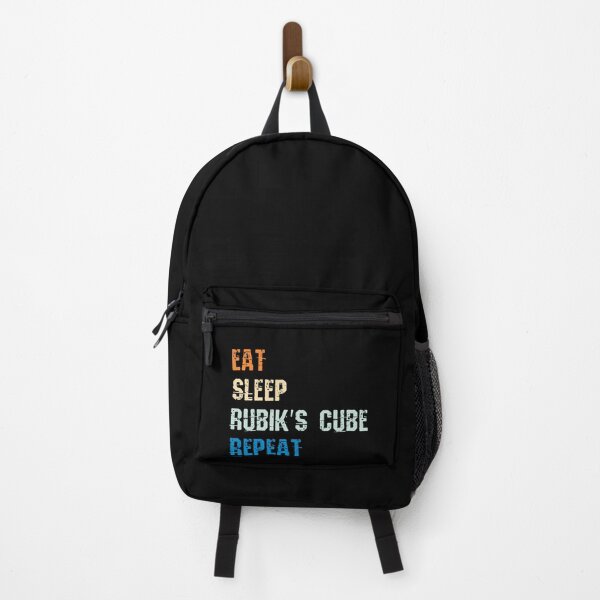 Item preview, Eat Sleep Rubik's Cube Repeat Gift for speedcuber designed and sold by Luxury-Outfits.