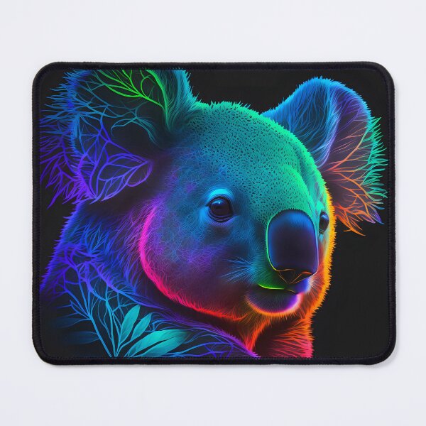 Item preview, Ai Generated Art - Phantasmal Iridescent Koala designed and sold by BogoAi.