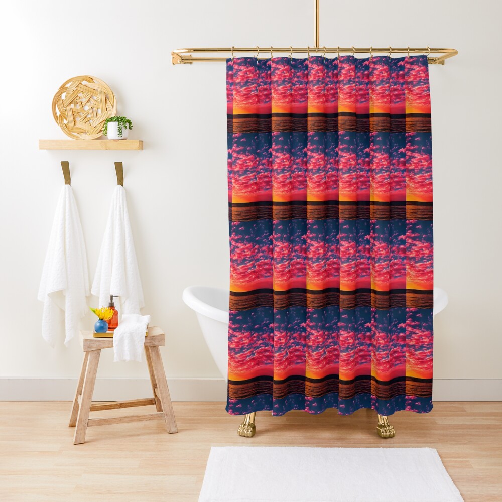 Item preview, Shower Curtain designed and sold by stillnessgifts.
