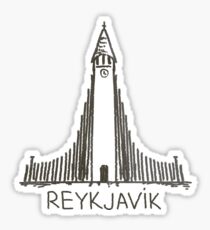 Reykjavik Iceland Sticker