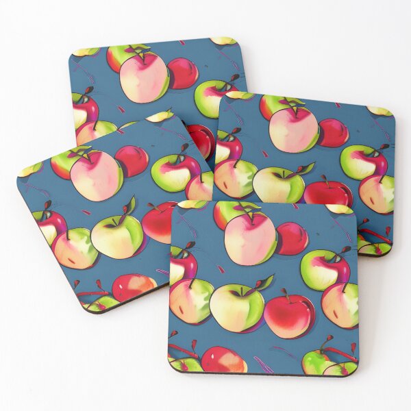 Item preview, Kawaii Apples Pattern: A Fun and Unique Design for Apple Lovers designed and sold by brandway.