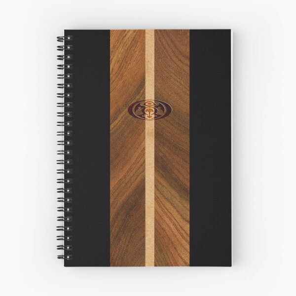 Aperçu de l'œuvre Rocky Point Hawaiian planche de surf en faux bois - Noir créée et vendue par DriveIndustries.