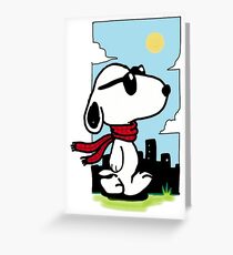 Snoopy Greeting Card