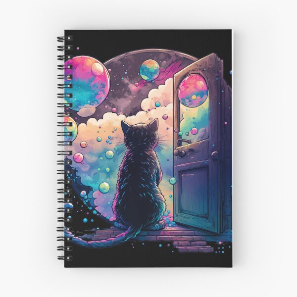 Item preview, A cat dreams of door designed and sold by Rebelka.