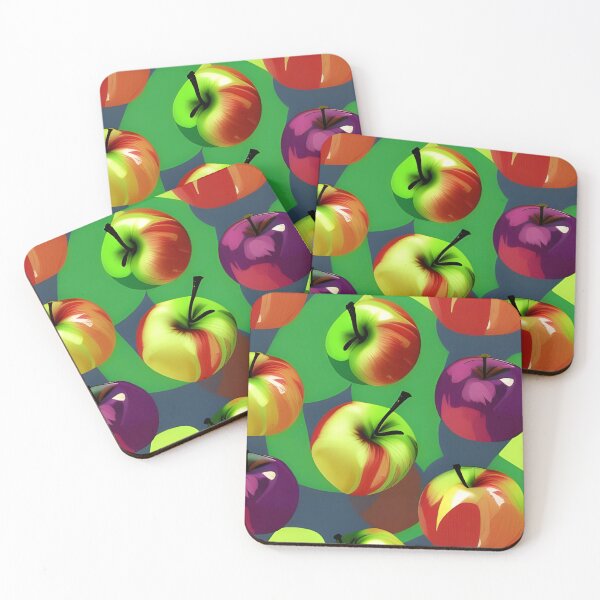 Item preview, Fruit Pattern: A Delicious and Beautiful Design Featuring Apples and Plums designed and sold by brandway.