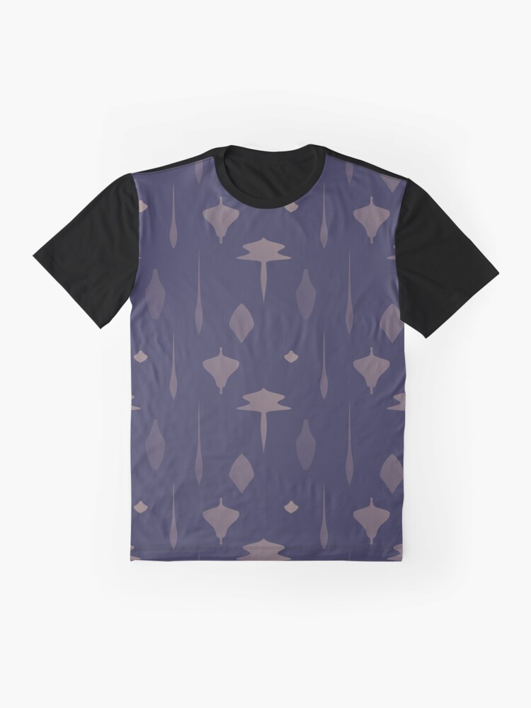 Thumbnail 4 von 5, Grafik T-Shirt, Quallen Kindergarten Blau Beige designt und verkauft von sionia-art.