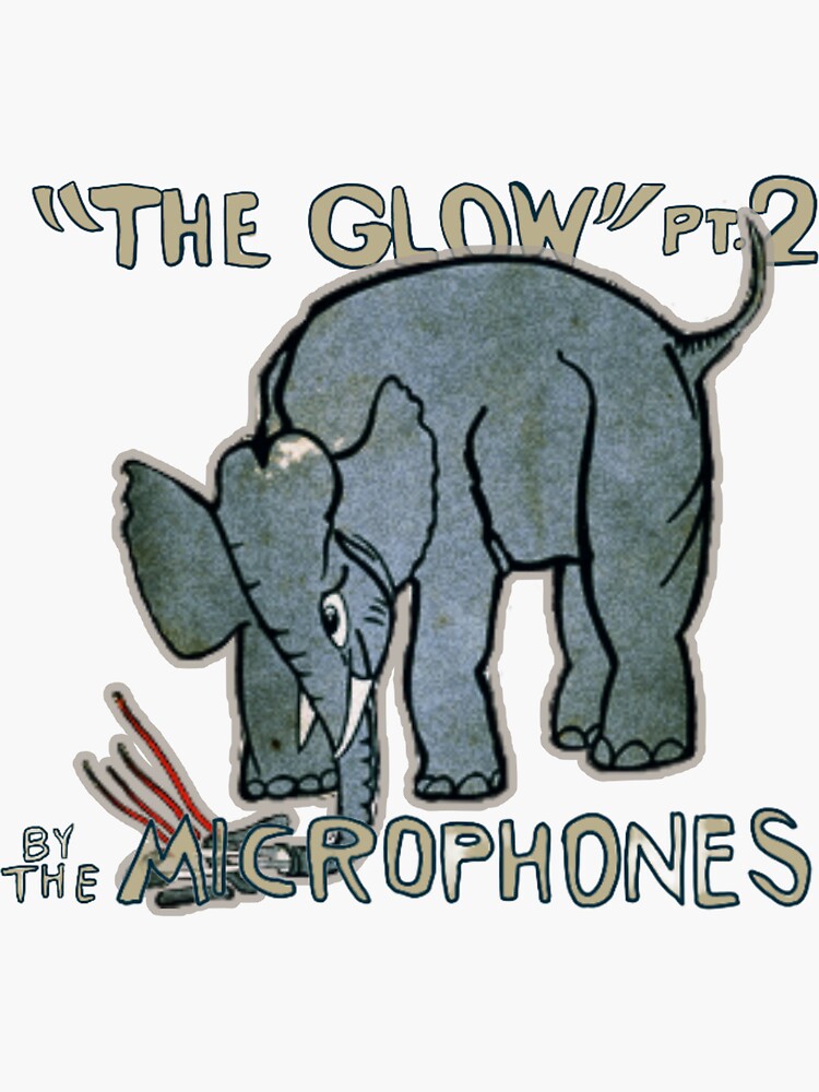 "The Glow Pt. 2 The Microphones" Sticker for Sale by rockfacts