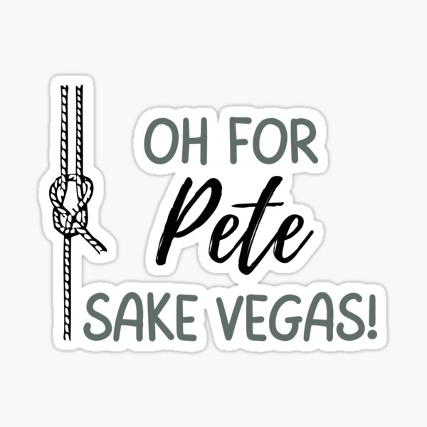 Artikel-Vorschau von Oh, um Himmels Willen, Vegas! (KinnPorche) [Weiß], designt und verkauft von BLWordplay.
