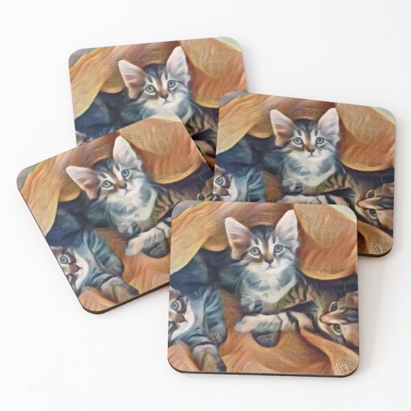 Item preview, Kittens under the blanket designed and sold by MilicaaD.