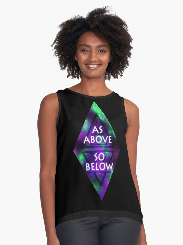 Item preview, Sleeveless Top designed and sold by kaitlynmize.