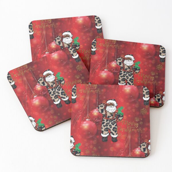 Item preview, african leopard santa designed and sold by Gossip Rag.