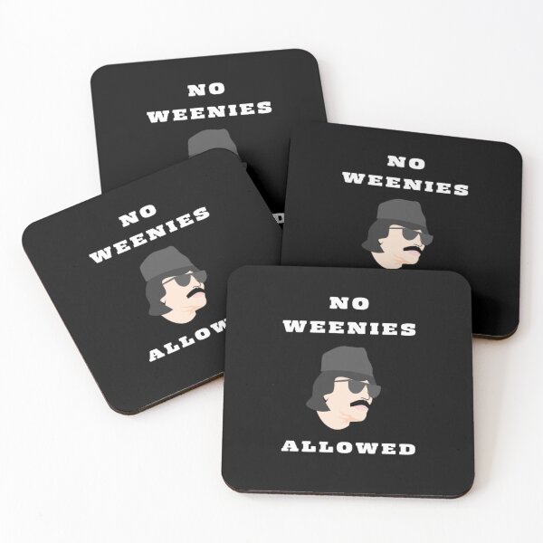Item preview, Funny No Weenies Allowed | Dark Background designed and sold by embaarc.