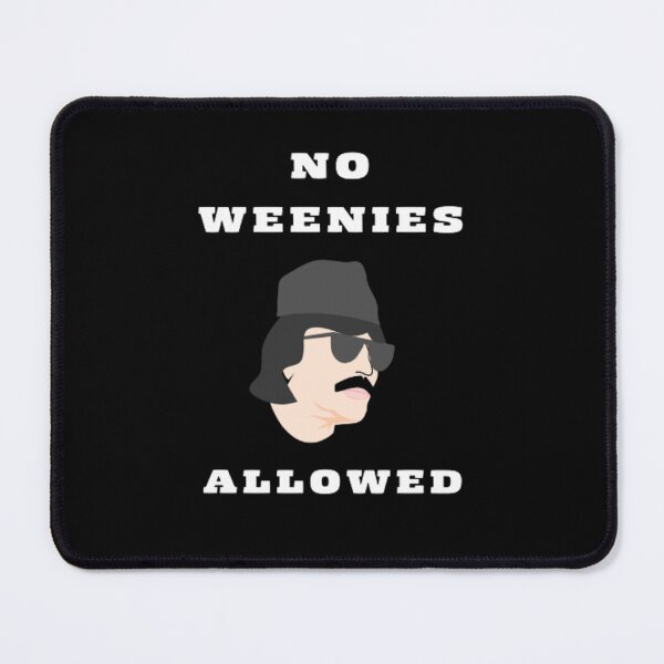 Item preview, Funny No Weenies Allowed | Dark Background designed and sold by embaarc.