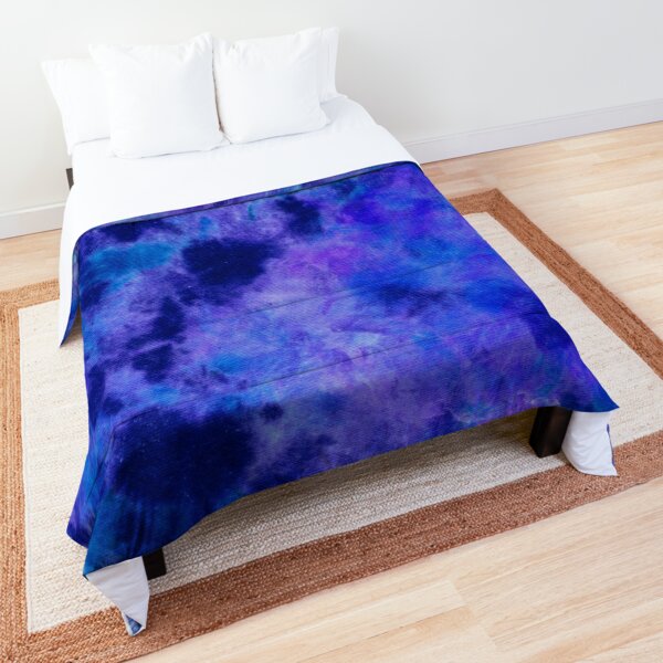 Lapis DyeBlot Comforter