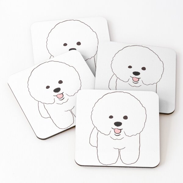 Item preview, bichon frise illustration  designed and sold by Yarafantasyart.