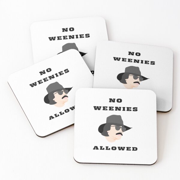 Item preview, Funny No Weenies Allowed | Light Background designed and sold by embaarc.