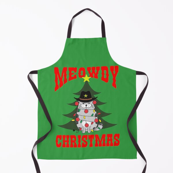 Item preview, Meowdy Christmas, Festive cat with Christmas lights and ornaments designed and sold by Blended Designs ⭐⭐⭐⭐⭐.