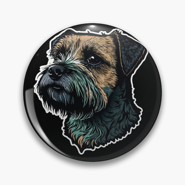 Item preview, Border Terrier Graphic designed and sold by ArtistMark00.