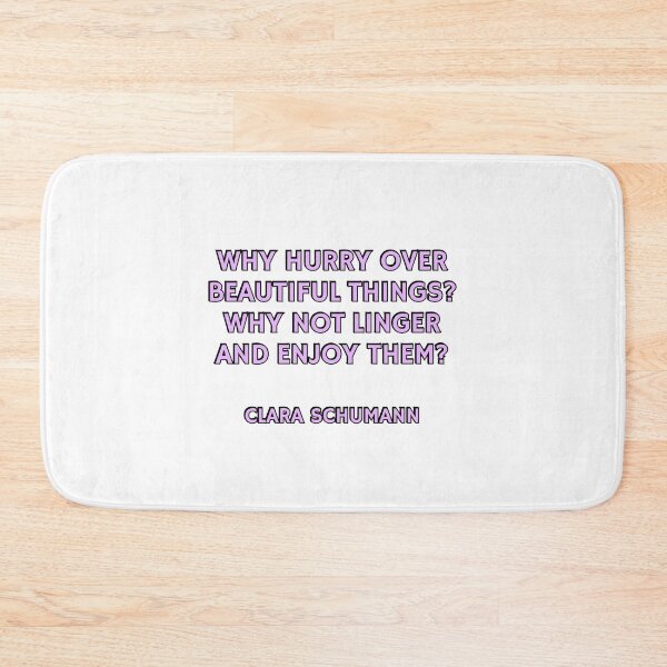 Item preview, Clara Schumann - composer quotes - beautiful things designed and sold by Inspirationmotivation.
