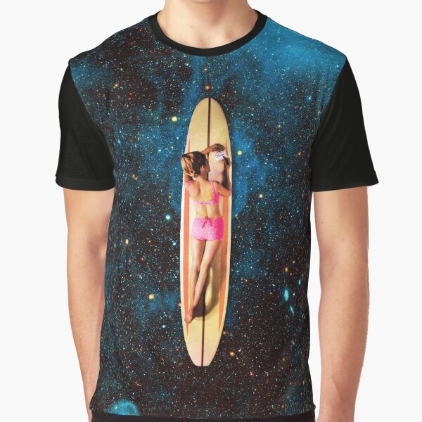 Pleiadian Surfer Graphic T-Shirt